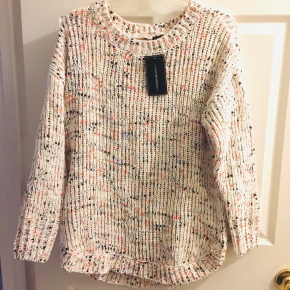 Moon Madison Confetti Knit Crewneck 